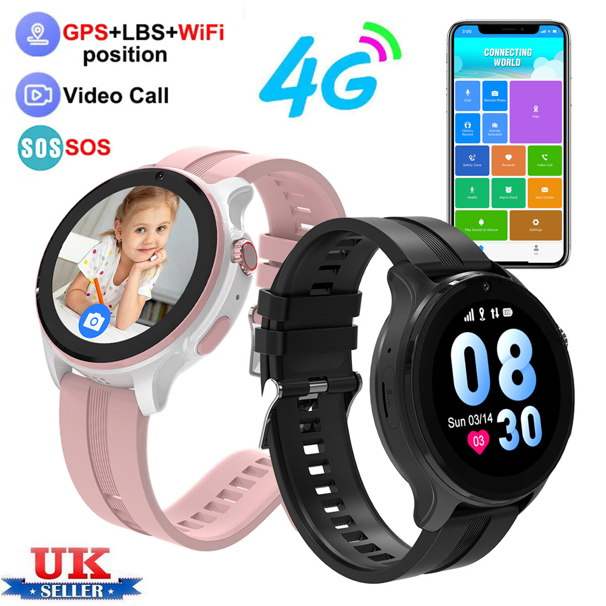 Gandley Gps Gandley Smart Watch Manual Kids Smart Watch 4G GPS