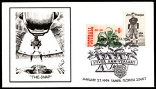 1991 College Football 100th Anniversary FDC- Super Bowl XXV 