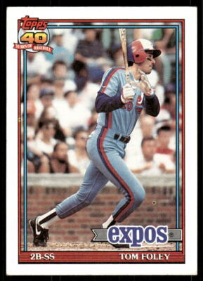 1991 Topps #773 Tom Foley