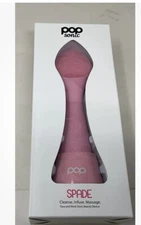 New Pop Sonic Spade Face & Neck Sonic Beauty Device Cleanse. Infuse. Massage