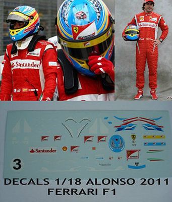 Ferrari F150 Italia Alonso 2011 - Hot Wheels Elite 1/18 - Monaco GP Conversion