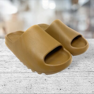 Adidas Yeezy Slide Ochre Mens Size 10 Kayne Wast GW1931