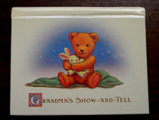 Vtg NOS Hallmark Grandma's Show And Tell Photo Album  4 x 6  24 Photos 