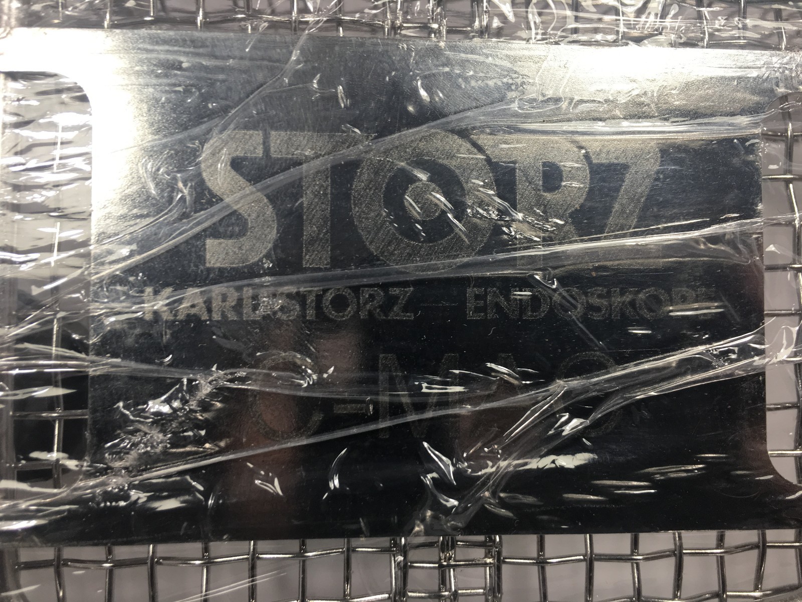 Karl Storz 39501LC2 Sterilization Tray Holds 2 CMAC Video Laryngoscope