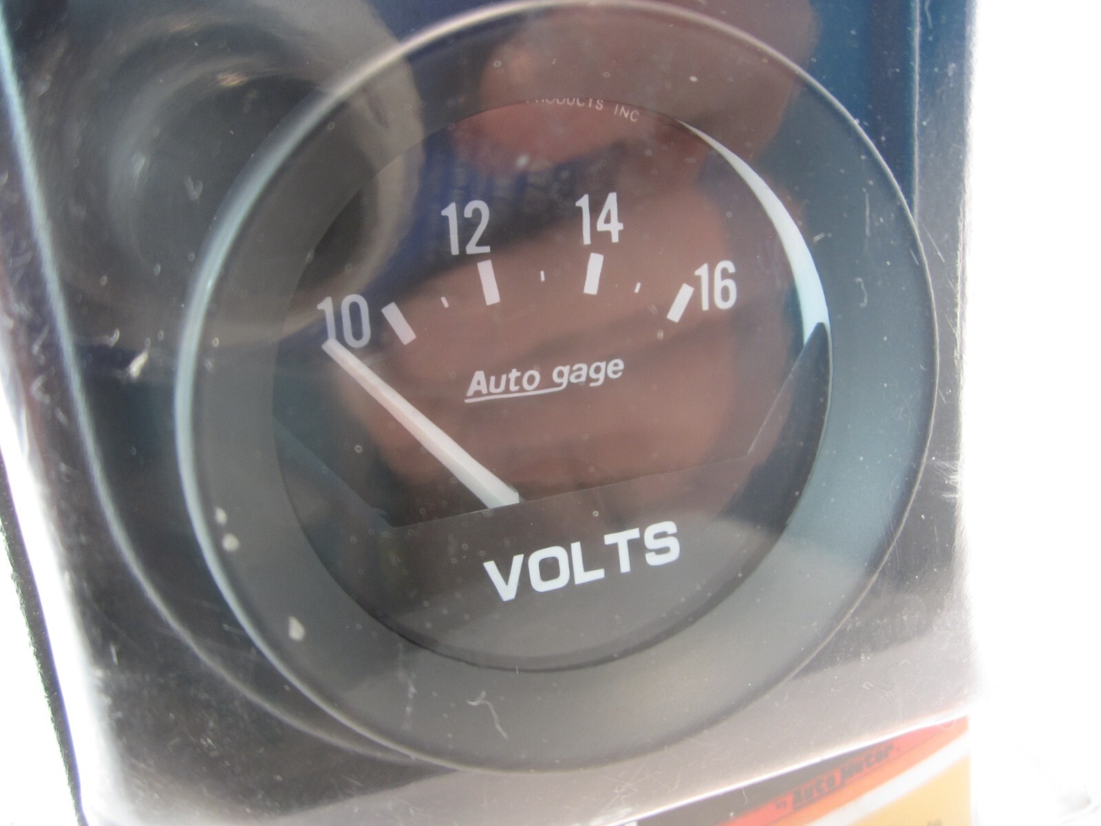 Auto Meter 2-inch Single Gauge Console 10-16 Volt Electric Voltmeter ...