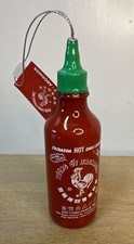 Sriracha Hot Chili Sauce Huy Fong Foods Christmas RUZ Decoupage Ornament 2023