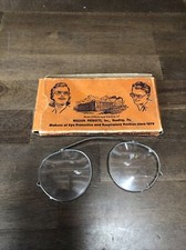 Vintage Willson Glasses Clip On W/ Box Welding