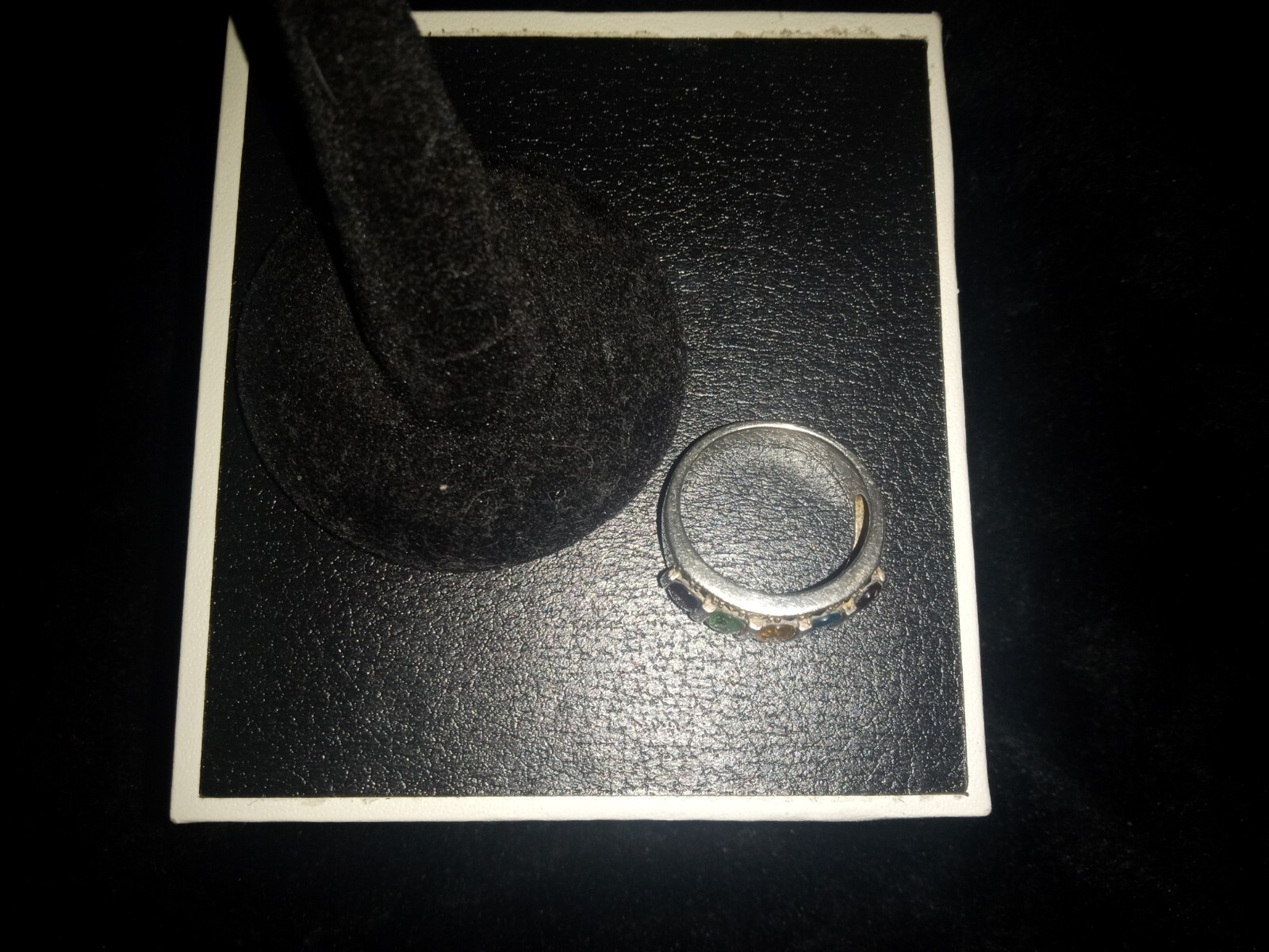 Sterling Silver Solid 925 Multi Colored Gemstone … - image 7