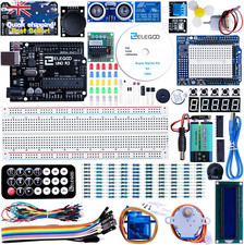 UNO R3 Super Starter Kit for Arduino IDE w/ Tutorial Beginner Project Set