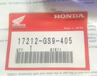 Honda ZB50,NU50,NQ50,SA50,NC50 Air Cleaner Cover Seal NOS 17212