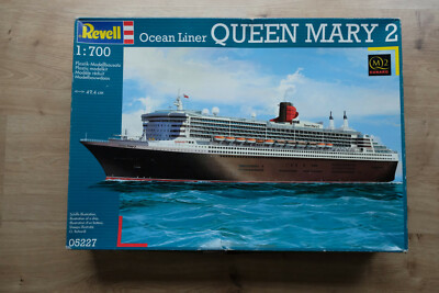 Modellbausatz Queen Mary 2 Revell 1:700   NEU   Set mit Farben Aqua Color