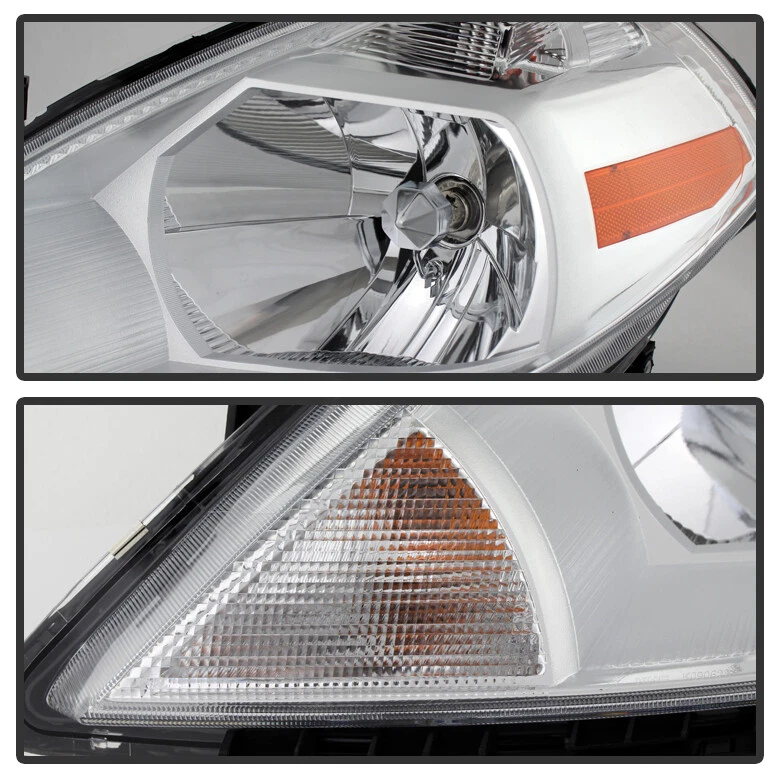 For 2007-2012 Versa Replacement Headlights Replacement 07-12 Headlamp Left+Right - Image 4 of 4