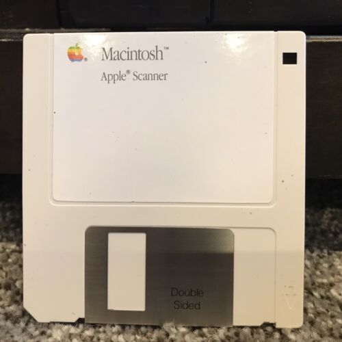 Vintage Macintosh 2 Disk Set - Scanner Driver And Tour Of Apple Scanner - 1988 - Picture 2 of 5