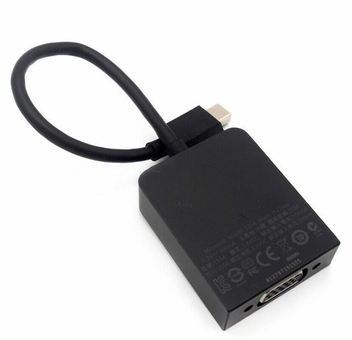 Genuine Microsoft Mini DisplayPort to VGA Adapter Model:1554 3.3V 300mA - 第 2/3 張圖片