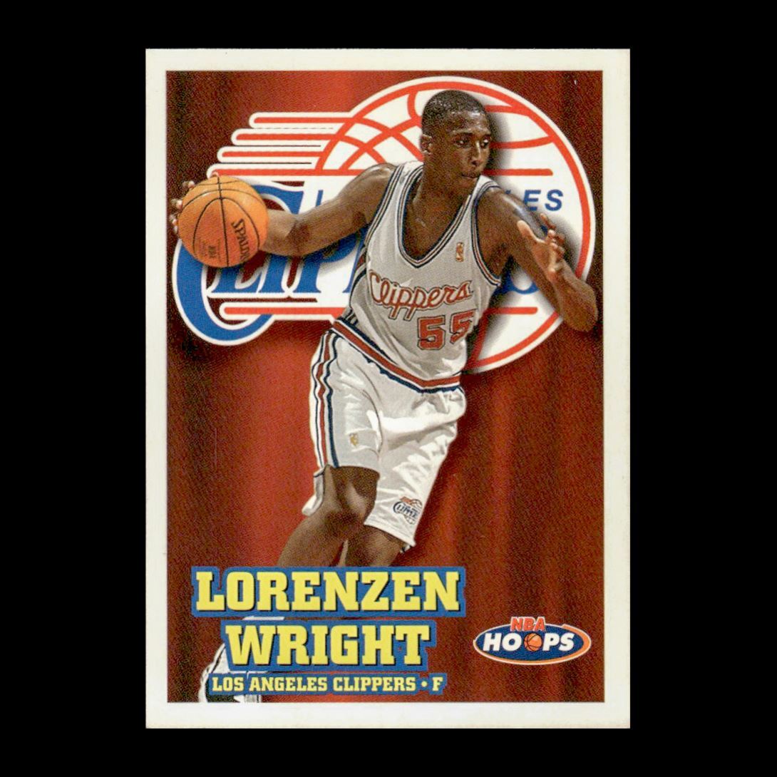 Lorenzen Wright 1997-98 Hoops Los Angeles Clippers #74 R331D 48