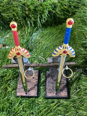 Dragon Quest Erdrick's Sword Loto Sword Red and Blue Mcdonald