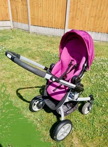 graco travel system purple