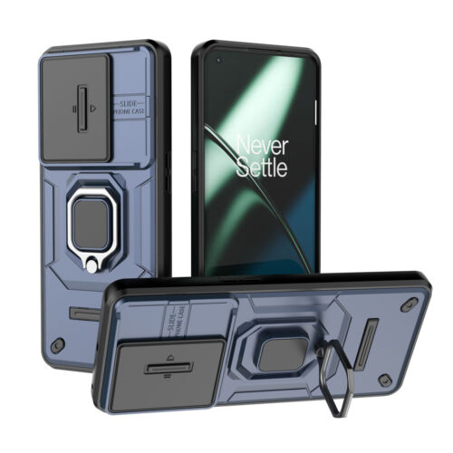 Funda protectora con soporte magnético híbrida blindada cámara deslizante a prueba de golpes para OnePlus 12 5G - Imagen 14 de 18
