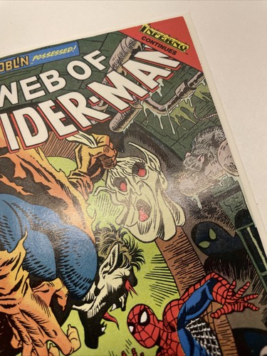 Web of Spider-Man #48 MARS 1988 Marvel - Photo 6/11