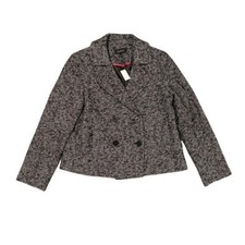 Talbots NWT Tweed Gray Wool Jacket