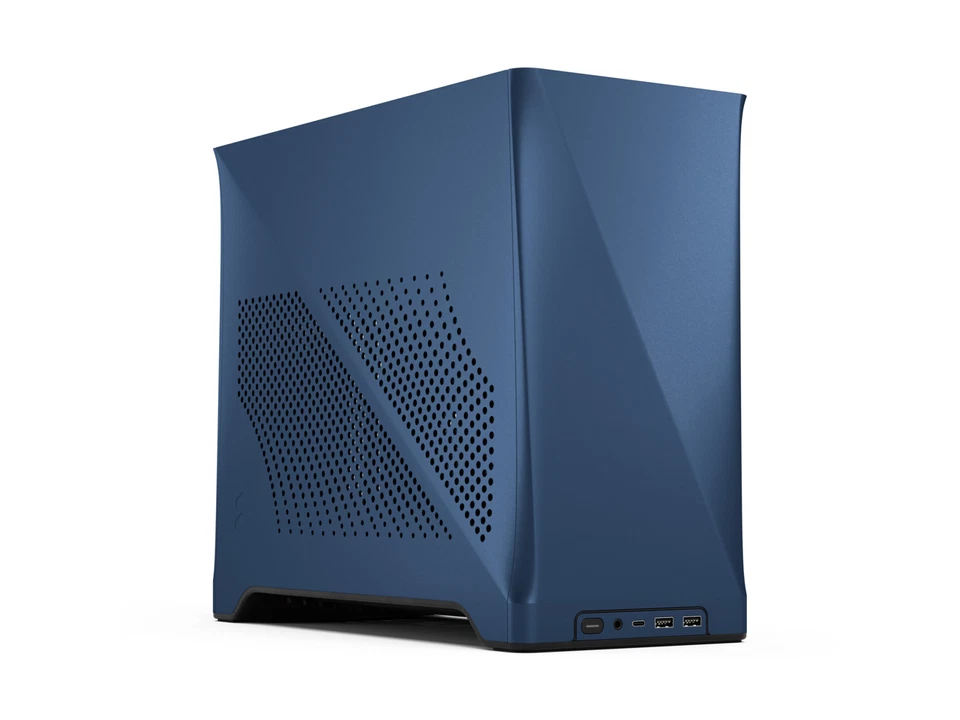 Fractal Design Era 2 Midnight Blue Anodized Aluminum/Steel Mini-ITX Compact - Image 3 of 4