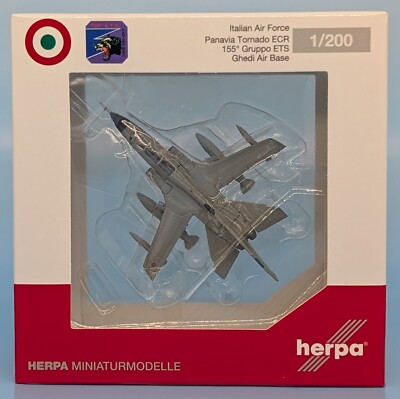 Herpa 573078 Italian Air Force Tornado MM7066 / 6-43 1:200 neu in OVP