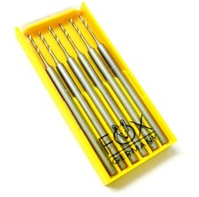 Jewelry Twist Drills Jewelers Bur Drill 1mm Fox Fig77 Size 010 Germany Pack- 6