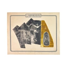 ILLEGIBLE SIGNATURE. Engraving. Colography. Contemporary Art. Cuban Art.