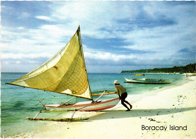 PC PHILIPPINES, BORACAY ISLAND, Modern Postcard (b60334)