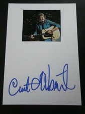 Gunter Gabriel autograph signed 10x15 cm index card with magazine image
