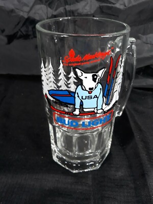 Vintage 1987 Anheuser Busch BUD LIGHT Stein Spuds Mackenzie Party