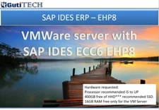 SAP IDES ERP EHP8 with FIORI in your PC or Laptop - virtual vmware server