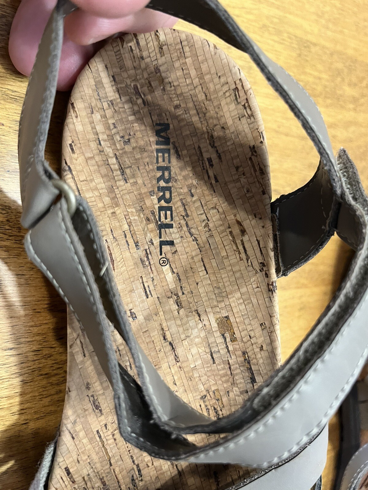 Sandalo sportivo Merrell Backstrap Comfort US 9 EUR 40 LEGGERE