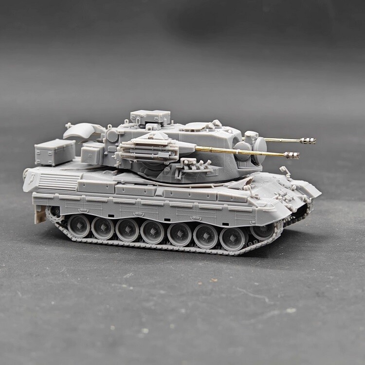 3D printed 1/72 Germany“Gepard” Leopard 1A2 Anti Aircraft Tank Kit
