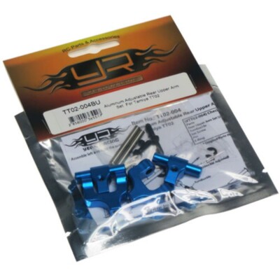 Yeah Racing Aluminium verstellbarer hinterer Oberarm Set für Tamiya TT02