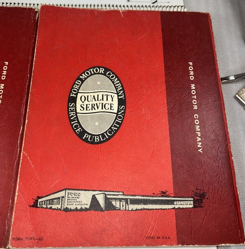 Ford Motor Company 1965 Ford Trucks Shop Manual Vol 1 & 2 OEM Original - Picture 9 of 14