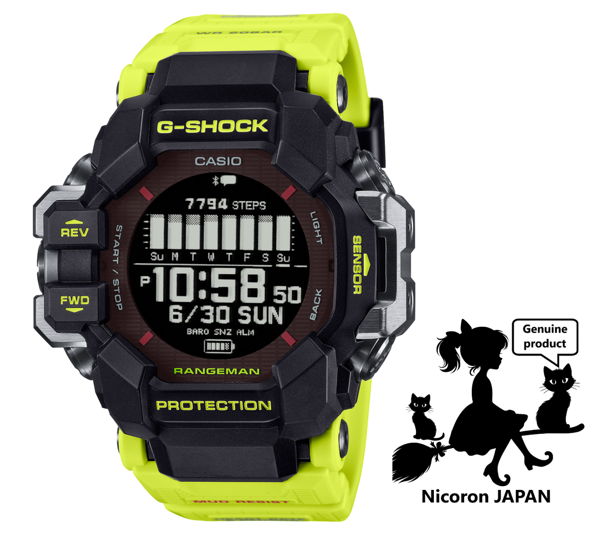 CASIO G-SHOCK Men's Watch GPR-H1000RY-1A9JR MASTER OF G RANGEMAN