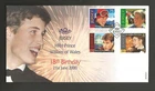 JERSEY 2000 PRINCE WILLIAM SET on UNADDRESSED OFFICIAL FIRST DAY COVER