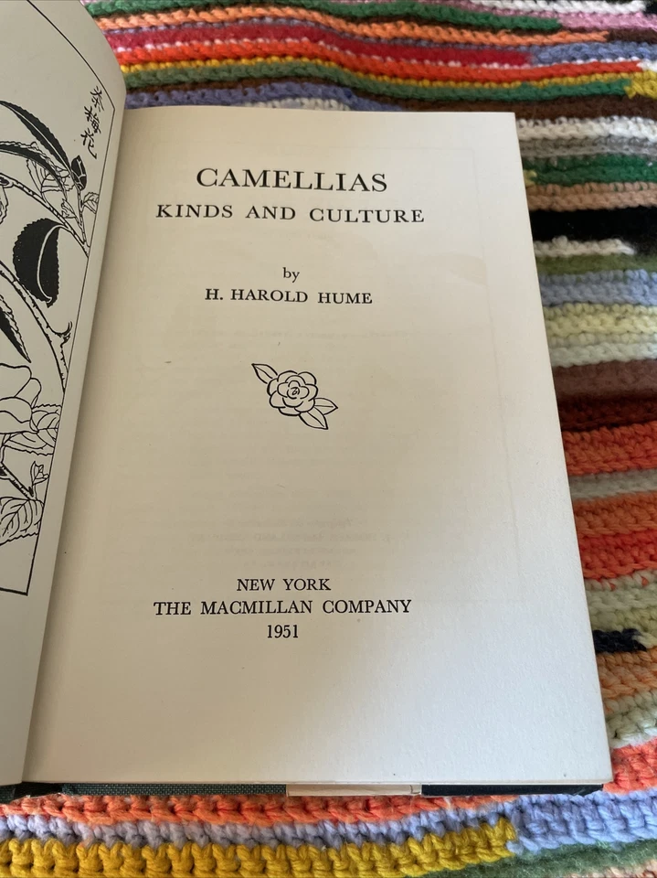 Camellias: Kinds and Culture (1951) – H. Harold Hume – 1st Ed – Gardening Flower - Image 3 of 3