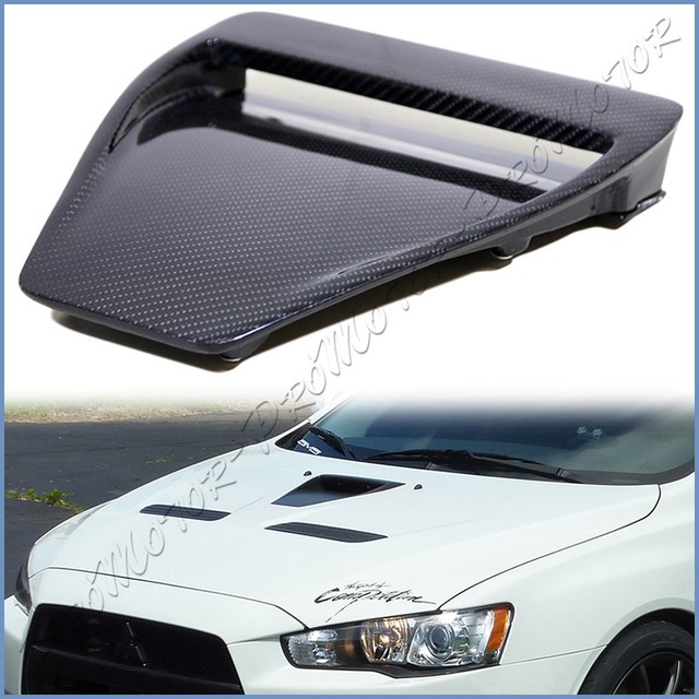 For 0815 Mitsubishi Lancer EVO 10 Carbon Fiber Front Center Intake