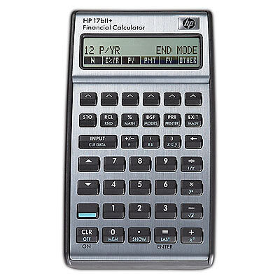 Hewlett Packard HP-17BII+ RPN Financial Calculator HP17BII Plus - Picture 1 of 1