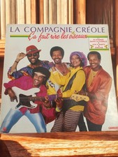 Vinyle 33 tours vintage La Compagnie Créole ancien disque rétro collection musiq