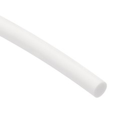 Silicone Foam Seal Strip 2.5mm 4.5m 15ft Sponge Rubber Cord Solid White