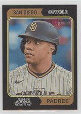 2023 Topps Heritage Black Border /50 Juan Soto #364 qf8
