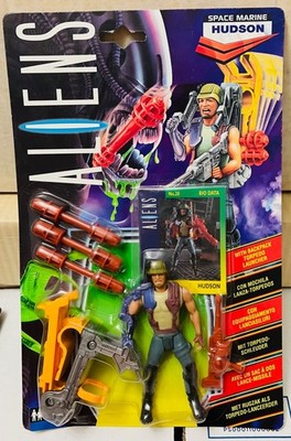 1992 Kenner Aliens Space Marine Hudson MOC UK & European release