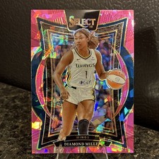 WNBA Select Diamond Miller Dallas Wings 2025 Concourse Prizm #15