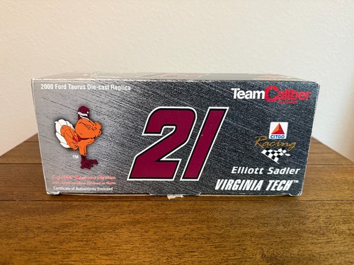 Elliot Sadler 1:24 2000 #21 Virginia Tech Team Caliber Preferred Series NASCAR