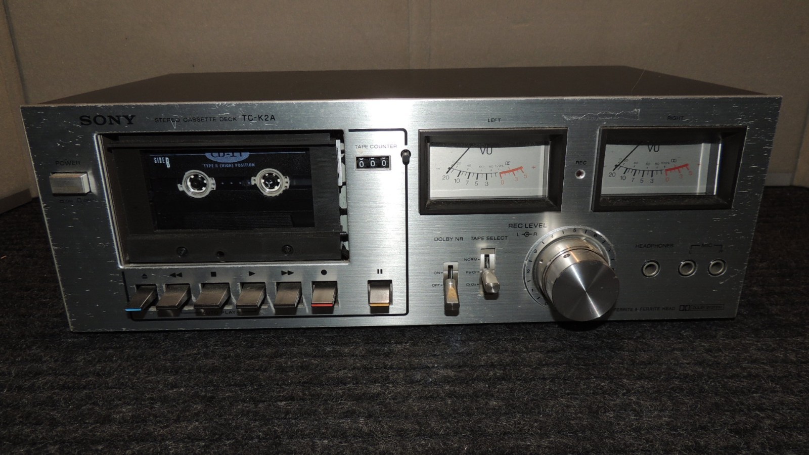 Sony TC-K222ESA vintage audio equipment - eBay listing photo 3