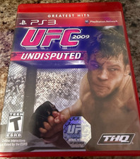 UFC 2009 Undisputed Greatest Hits PS3 (Sony PlayStation 3, 2009) no manual