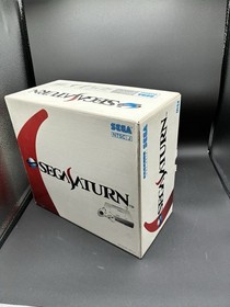 Sega Saturn White Console HST-3220 Tested Japanese NTSC-J Retro Game System JPN